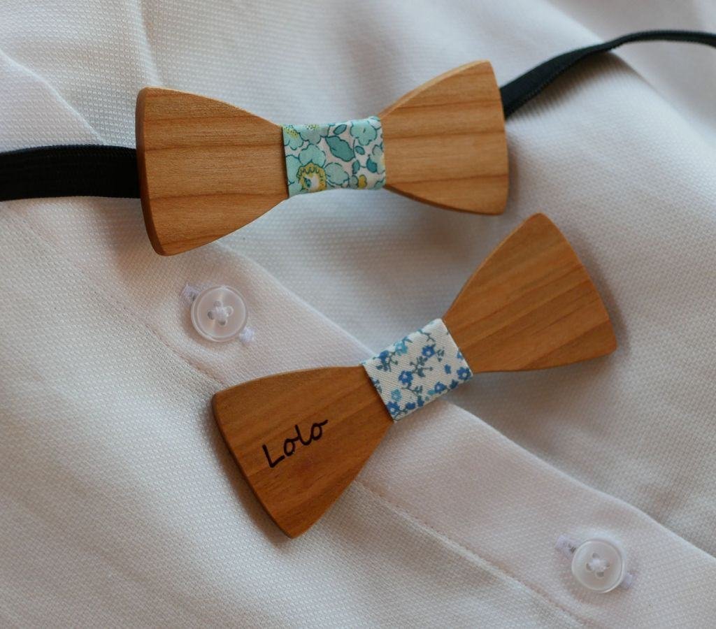 MINI papillon in legno da personalizzare per i bambini