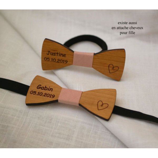 MINI papillon in legno da personalizzare per i bambini