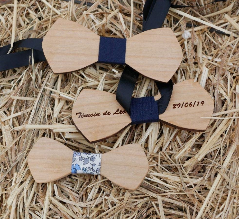 Papillon in legno per bambini "le rablé" da personalizzare