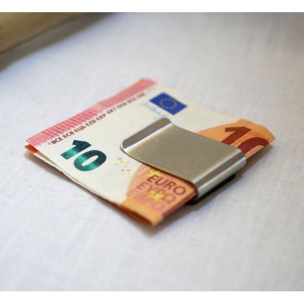 Fermasoldi in legno inciso da personalizzare