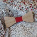 Mini spilla papillon in legno da personalizzare