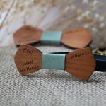 Papillon in legno Mini "le rablé" da personalizzare per i bambini