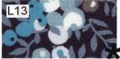 L13- Liberty Wiltshire blu navy